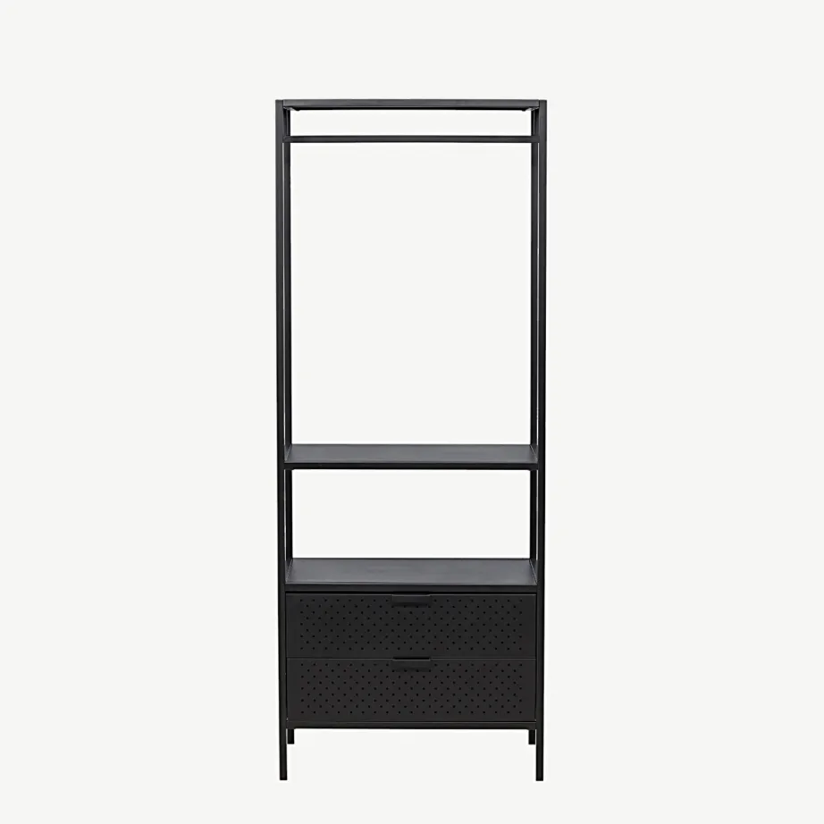 Mustast terasest riidenagi-panipaik Malibu (riidenagiga, riiuliga, kapiga), 30137-100 – 4