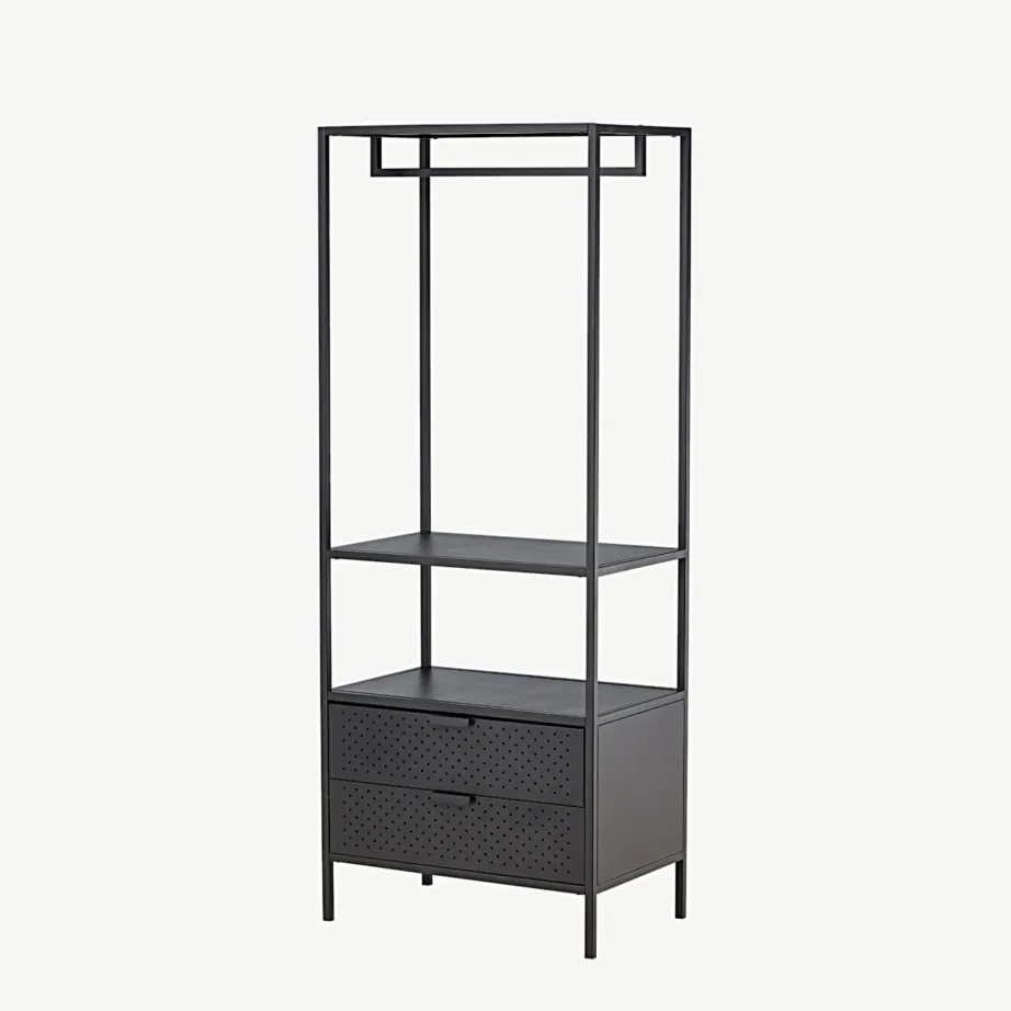 Mustast terasest riidenagi-panipaik Malibu (riidenagiga, riiuliga, kapiga), 30137-100 – 5