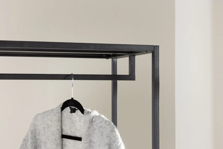 Mustast terasest riidenagi-panipaik Malibu (riidenagiga, riiuliga, kapiga), 30137-100 – 10