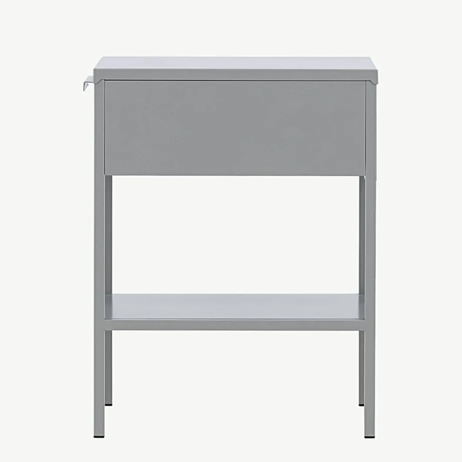 Helehall terasest öökapp Sacramento sahtli ja riiuliga, 30139-106 – 7