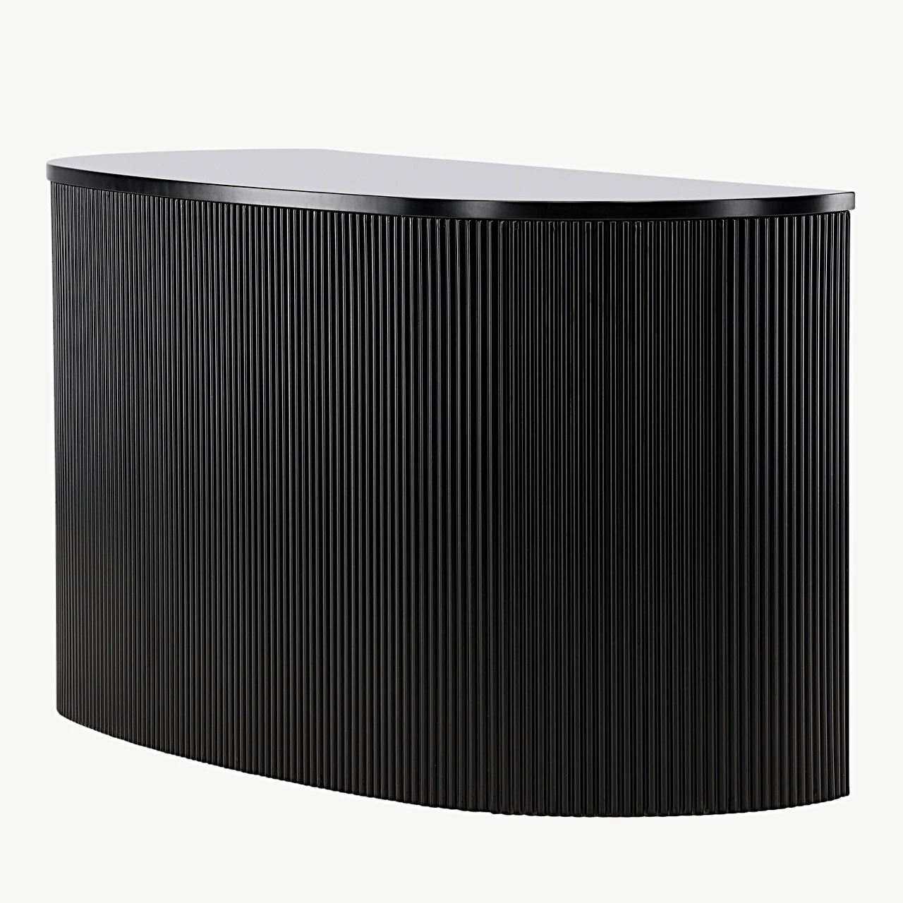 Must soonilise esipaneeliga seinakapp Loca, 120 cm MDF-ist - 30151-490