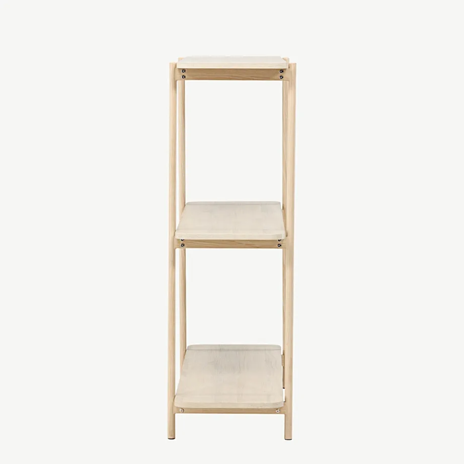 Heimi valge põhjamaine riiul terasraamiga, 120 cm, 30152-130 – 2