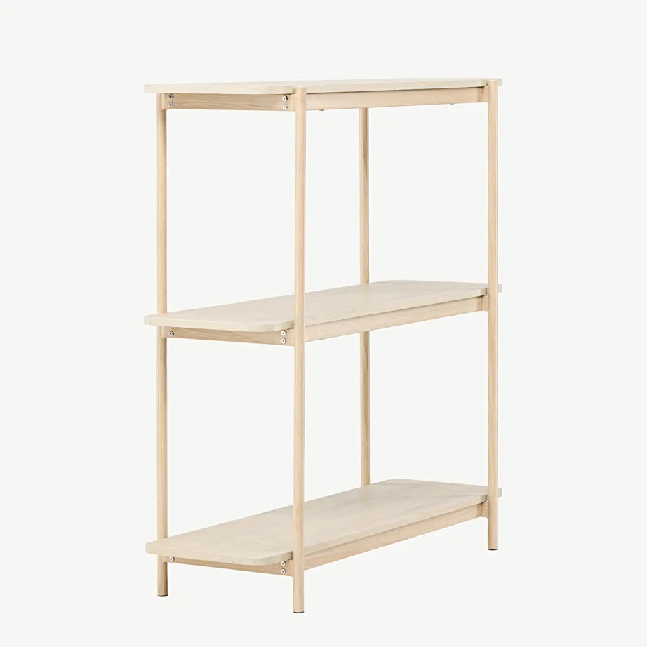 Heimi valge põhjamaine riiul terasraamiga, 120 cm, 30152-130 – 3