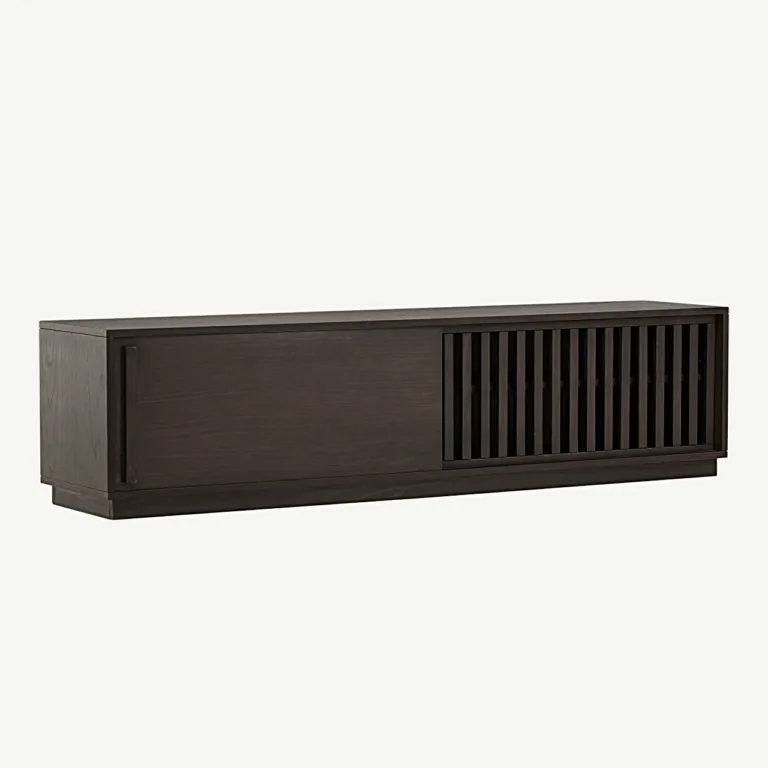 Mokkatooni MDF-telerialus lükanduksega Lugo kollektsioonist - 30165-125