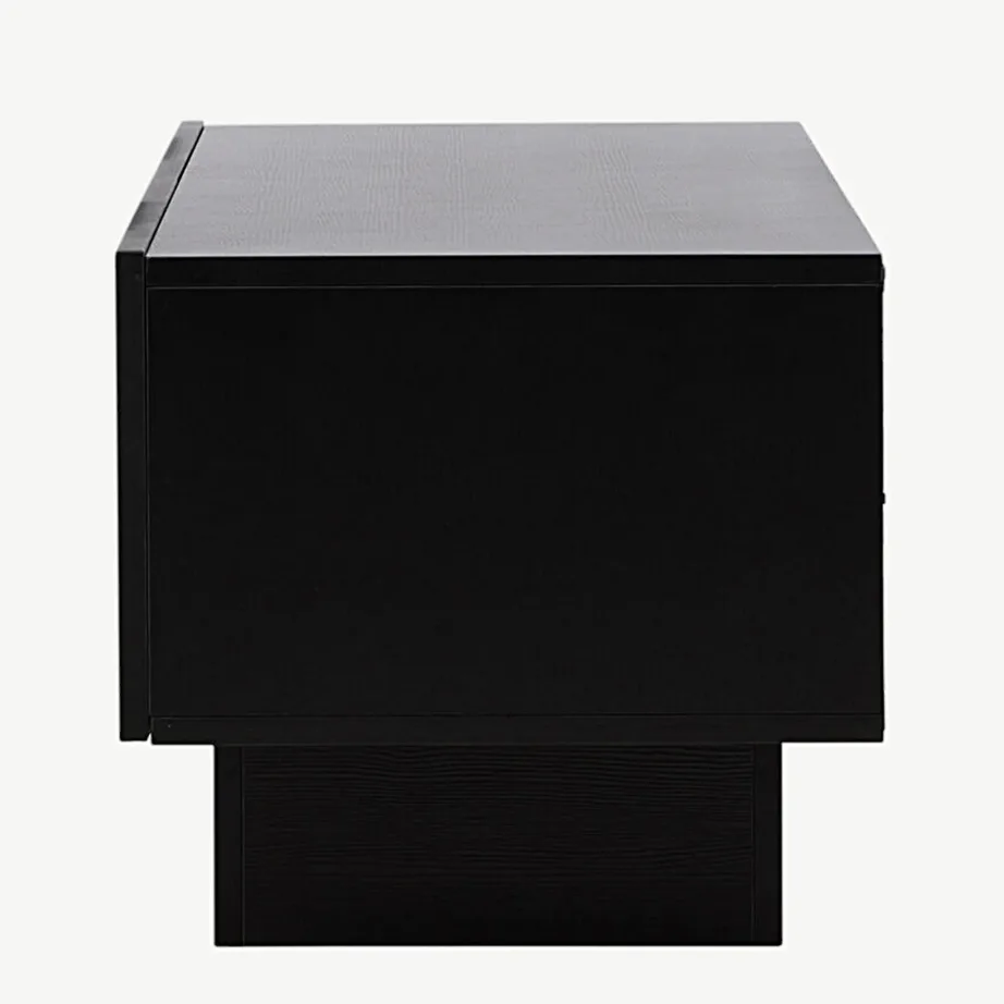 Must melamiinviimistlusega telerialus Cuenca klaasriiuliga, 160 cm, 30168-100 – 7