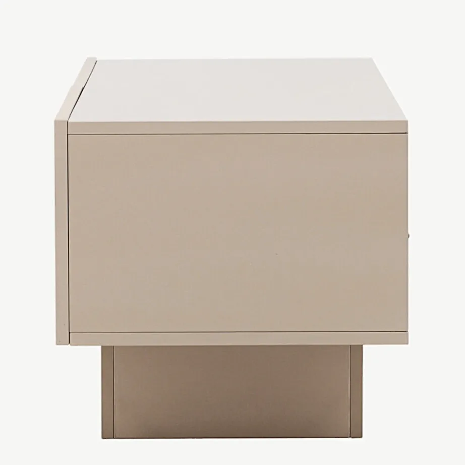 Beež melamiinkattega TV-alus Cuenca klaasriiuliga, 30168-103 – 7