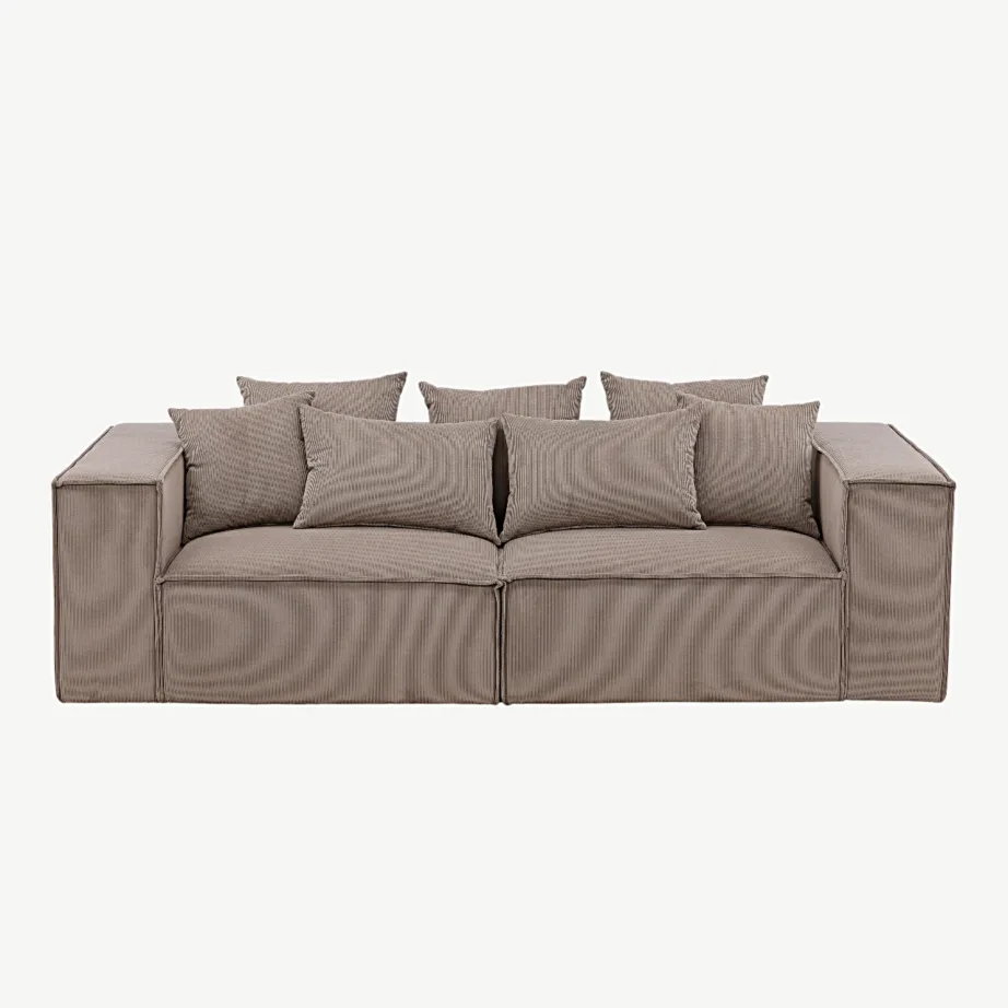 Manchester-kangast pruun kolmene diivan Gillholmen, 40000-101 – 6