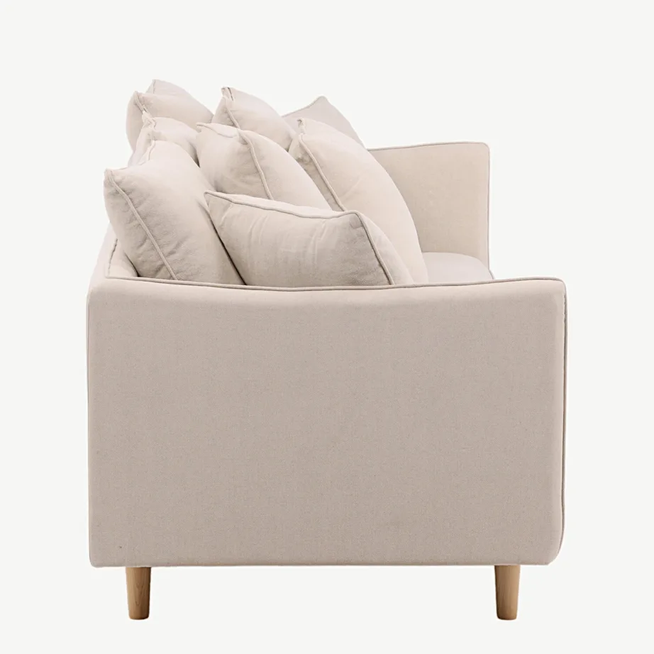 Beež linakangaga kolmekohaline diivan Segelskären kollektsioonist, kaskjalad, 40000-110 – 2