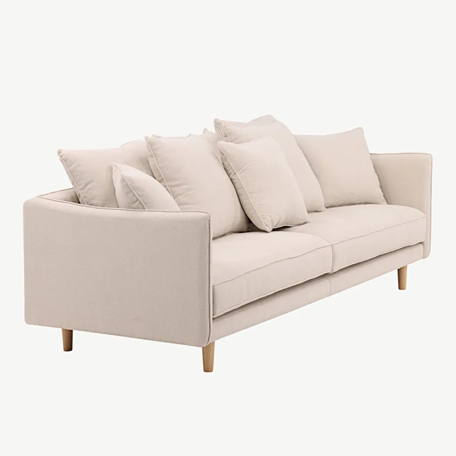 Beež linakangaga kolmekohaline diivan Segelskären kollektsioonist, kaskjalad, 40000-110 – 3