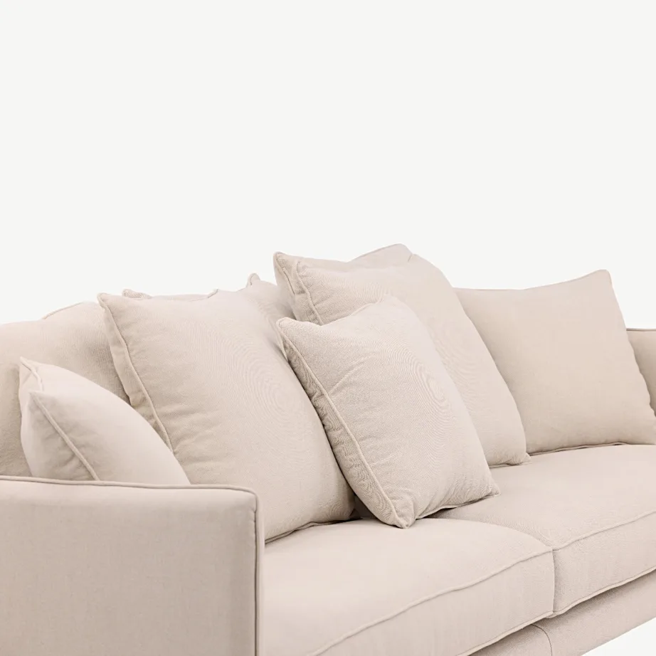 Beež linakangaga kolmekohaline diivan Segelskären kollektsioonist, kaskjalad, 40000-110 – 4