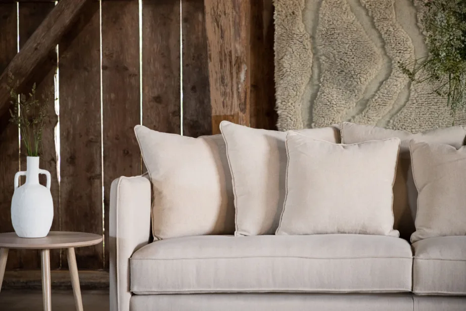 Beež linakangaga kolmekohaline diivan Segelskären kollektsioonist, kaskjalad, 40000-110 – 9