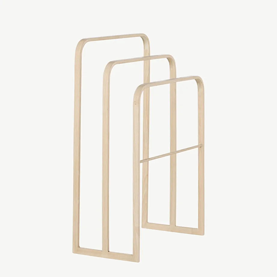 Kolmekordne valge terasest riidenagi Drammen, 42000-130 – 3