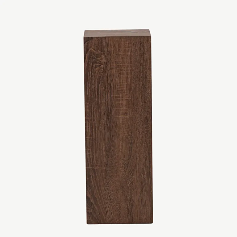 Ramsvik tumepruun MDF-postament, 23×23×65 cm - 42000-290