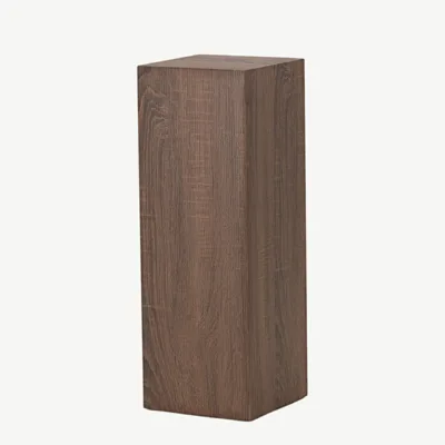 Ramsvik tumepruun MDF-postament, 23×23×65 cm - 42000-290