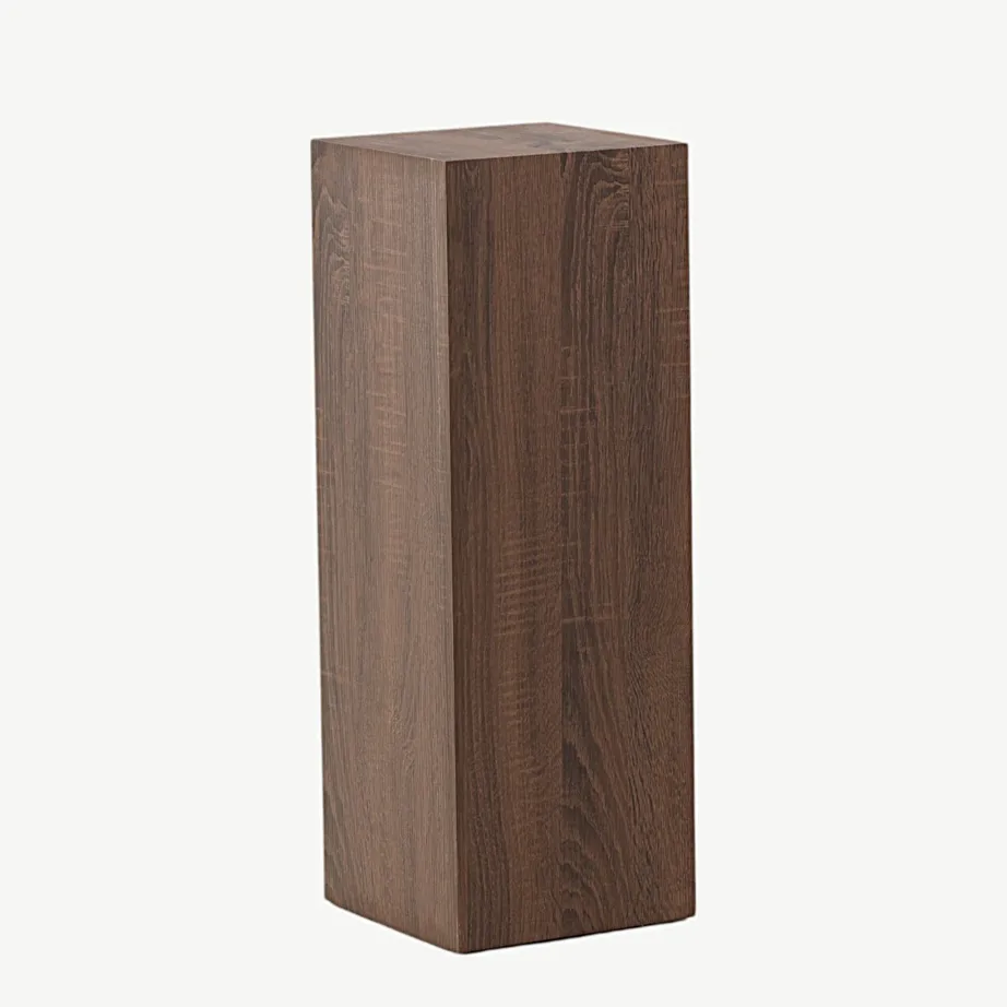 Ramsvik tumepruun MDF-postament, 23×23×65 cm, 42000-290 – 3
