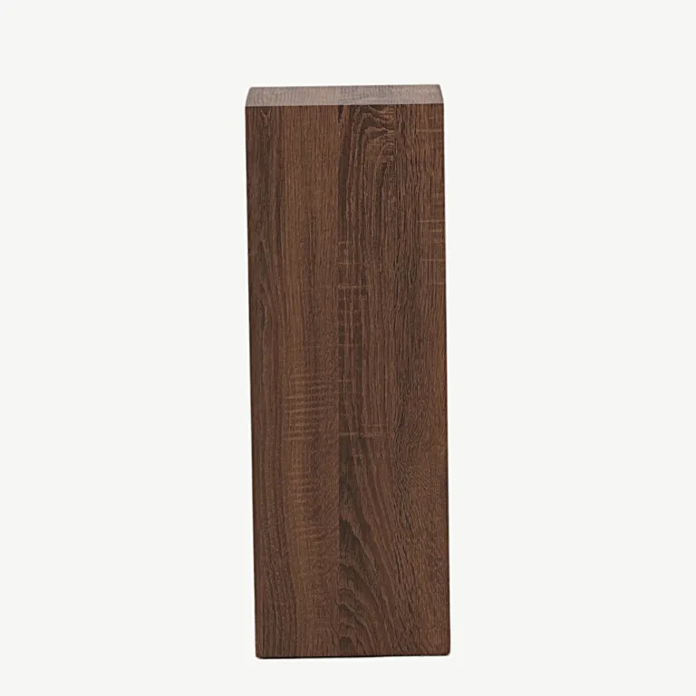 Ramsvik tumepruun MDF-postament, 23×23×65 cm - 42000-290