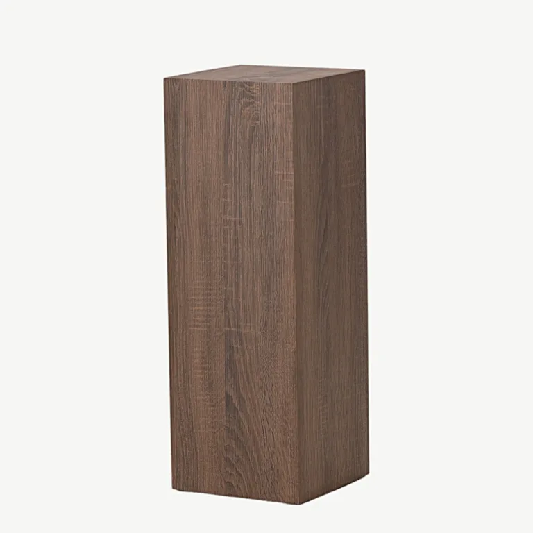 Ramsvik tumepruun MDF-postament, 23×23×65 cm - 42000-290