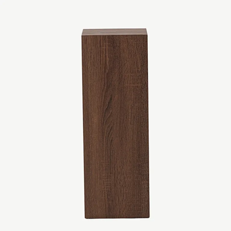 Ramsvik tumepruun MDF-postament, 23×23×65 cm - 42000-290