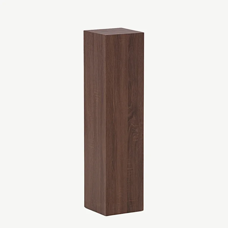 Kõrge tumepruun MDF abilauapjedestaal Ramsvik (23 × 23 × 95 cm) - 42000-304