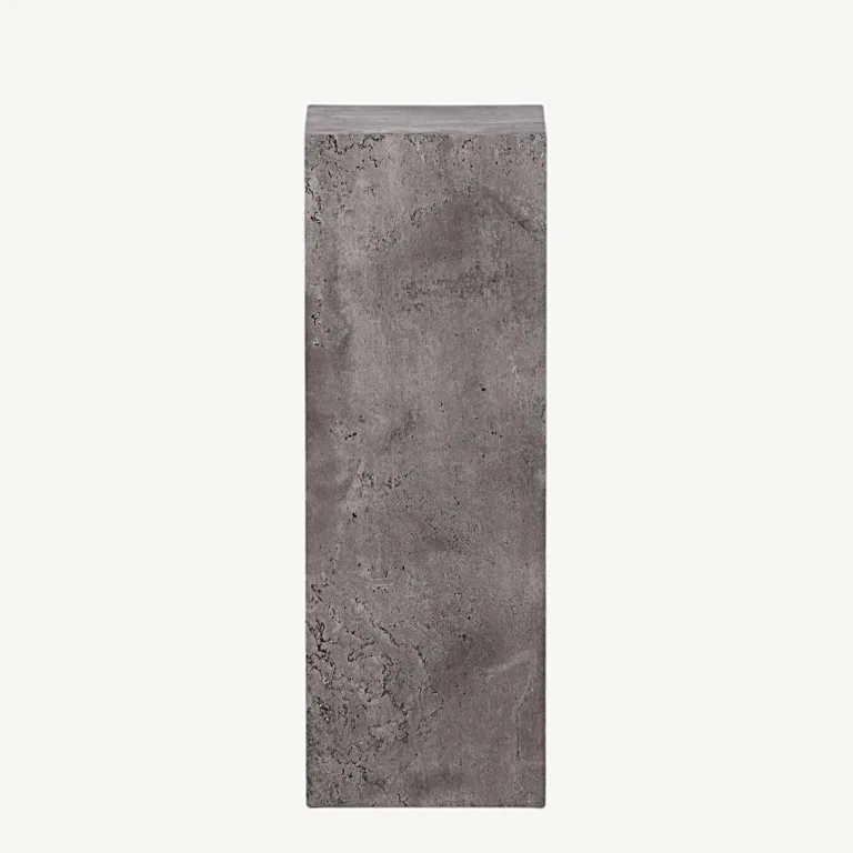 Ramsvik hall betoonilaadse viimistlusega küljelaud-pjedestaal (MDF, 65 cm) - 42000-317