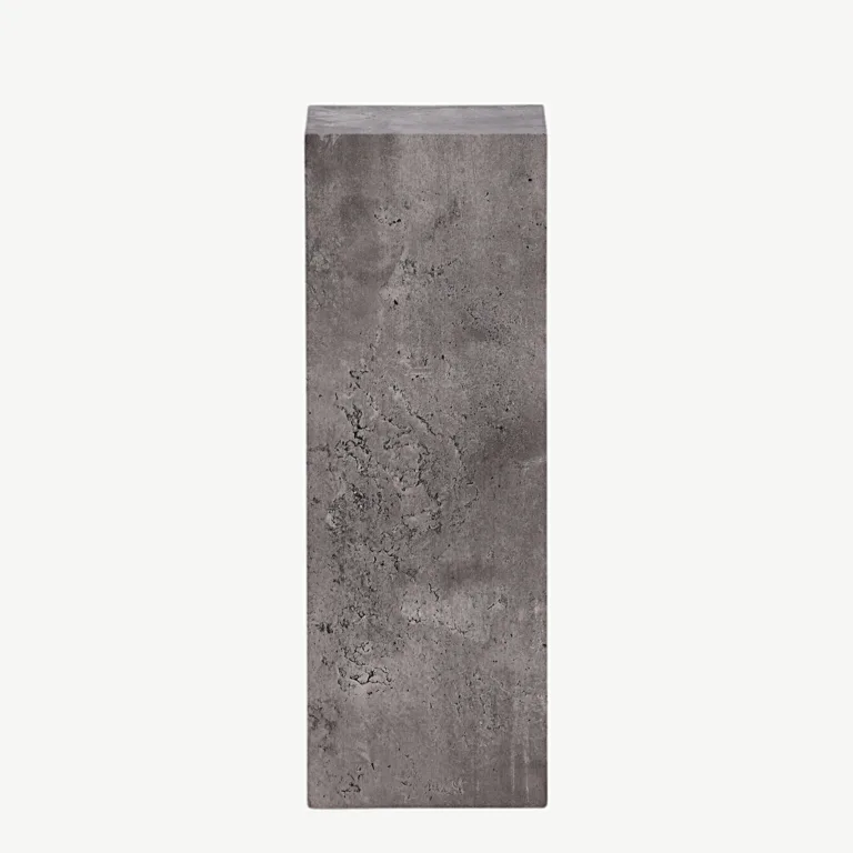Ramsvik hall betoonilaadse viimistlusega küljelaud-pjedestaal (MDF, 65 cm) - 42000-317