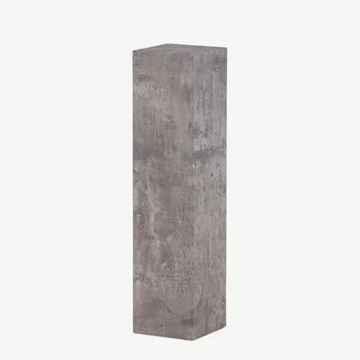 Kõrge halli betooniviimistlusega postament Ramsvik (MDF, 95 cm) - 42000-327