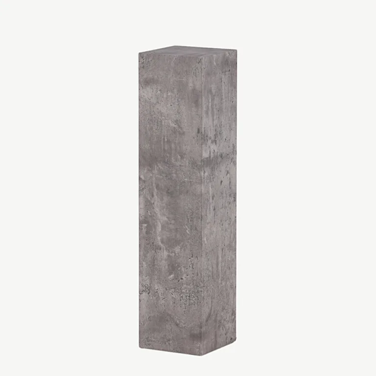 Kõrge halli betooniviimistlusega postament Ramsvik (MDF, 95 cm) - 42000-327