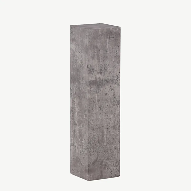 Kõrge halli betooniviimistlusega postament Ramsvik (MDF, 95 cm) - 42000-327