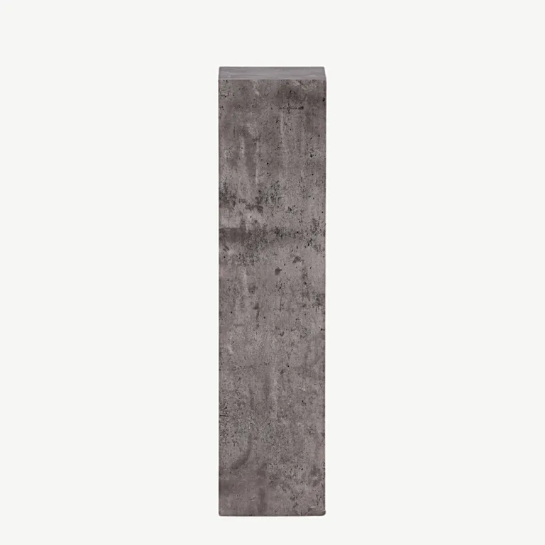 Kõrge halli betooniviimistlusega postament Ramsvik (MDF, 95 cm) - 42000-327
