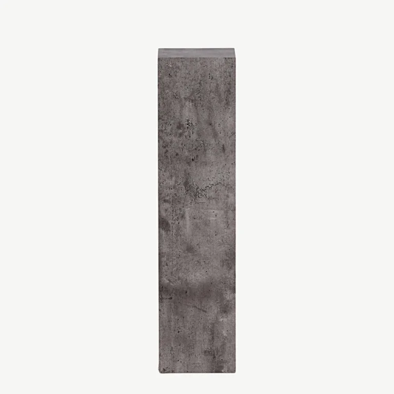 Kõrge halli betooniviimistlusega postament Ramsvik (MDF, 95 cm) - 42000-327