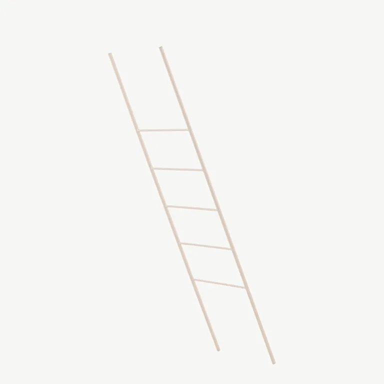 Minimalistlik hallikasbeež metallist redelriidehoidja Drammen, 160 cm - 42000-432