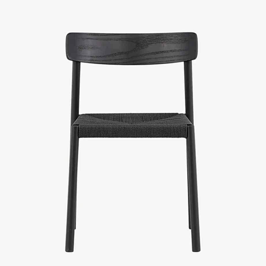 Malmöni must köiest söögitool, puidust seljatugi, VIND, 43000-121 – 4