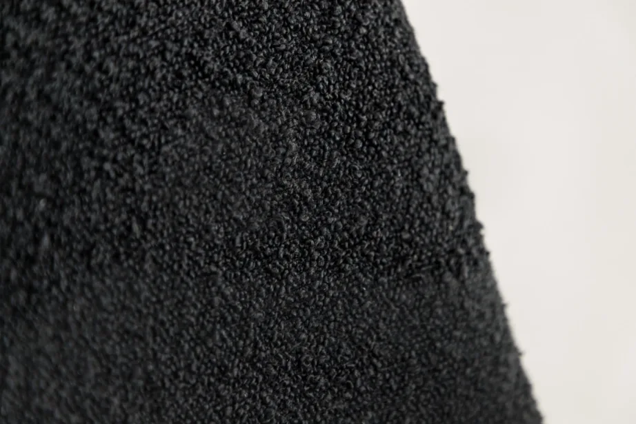 Skandinaavia stiilis söögitool Klädesholmen, must buklee, must metallraam, käetugedega, 43000-134 – 11