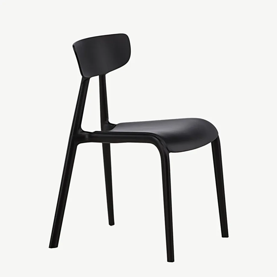 Mustast plastist söögitool Ursholmen, skandinaavia stiilis, 43000-211 – 3