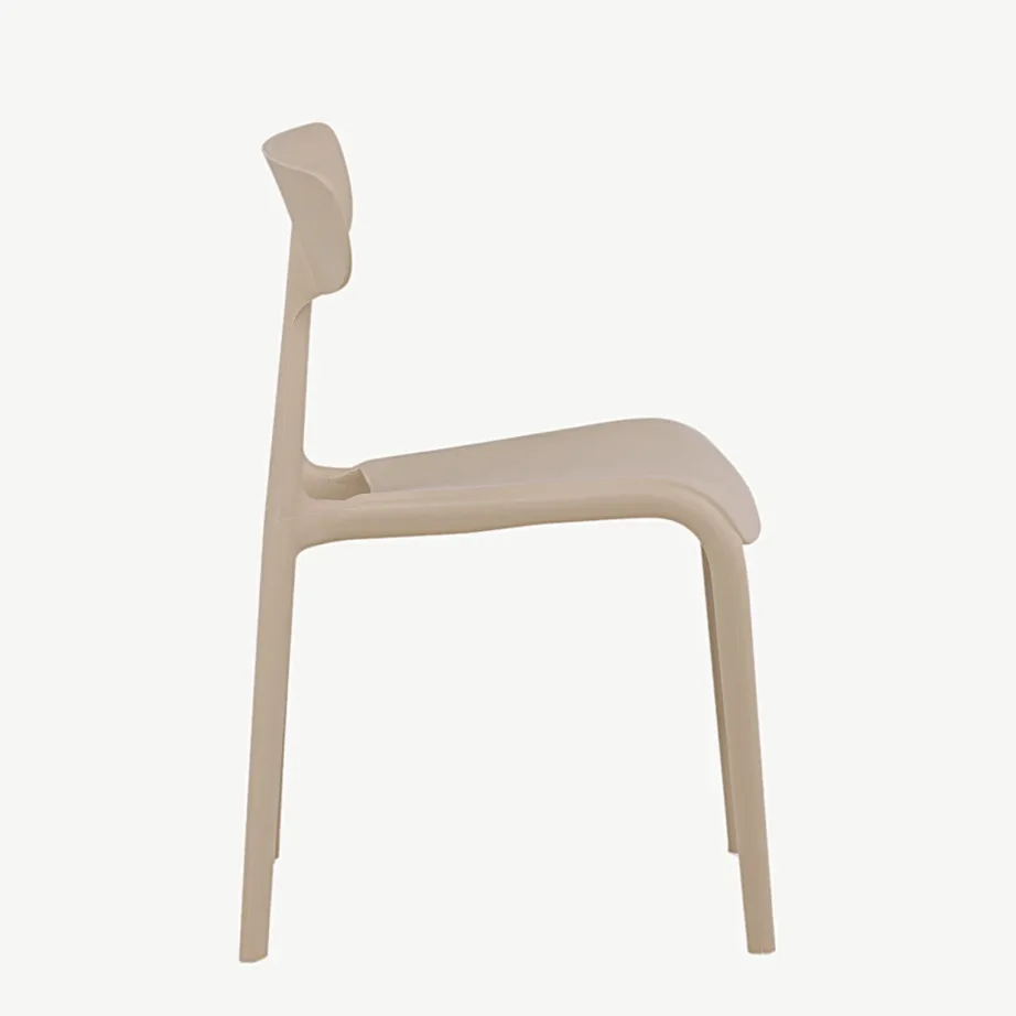 Beež plastikust söögitool Ursholmen – Skandinaavia disain, 43000-212 – 2