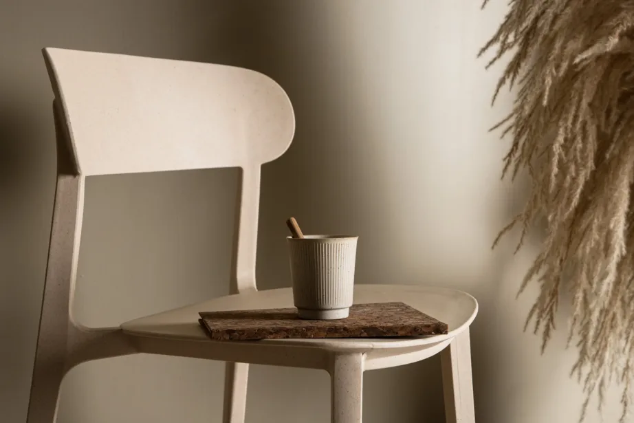 Beež põhjamaise disainiga söögitool Åstol (puitplastkomposiit), 43000-220 – 9