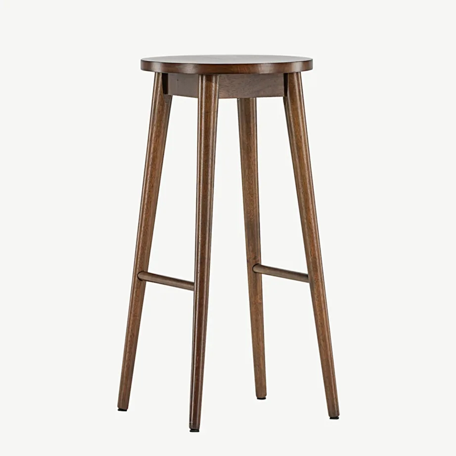 Mollösandi mokkatooniline kummipuust baaritool jalatoega, 44100-063 – 6