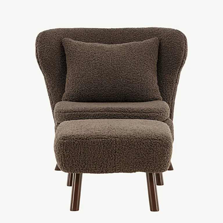 Ryxö pruunist bukleest tugitool tumbaga terasjalgadel - 47000-030