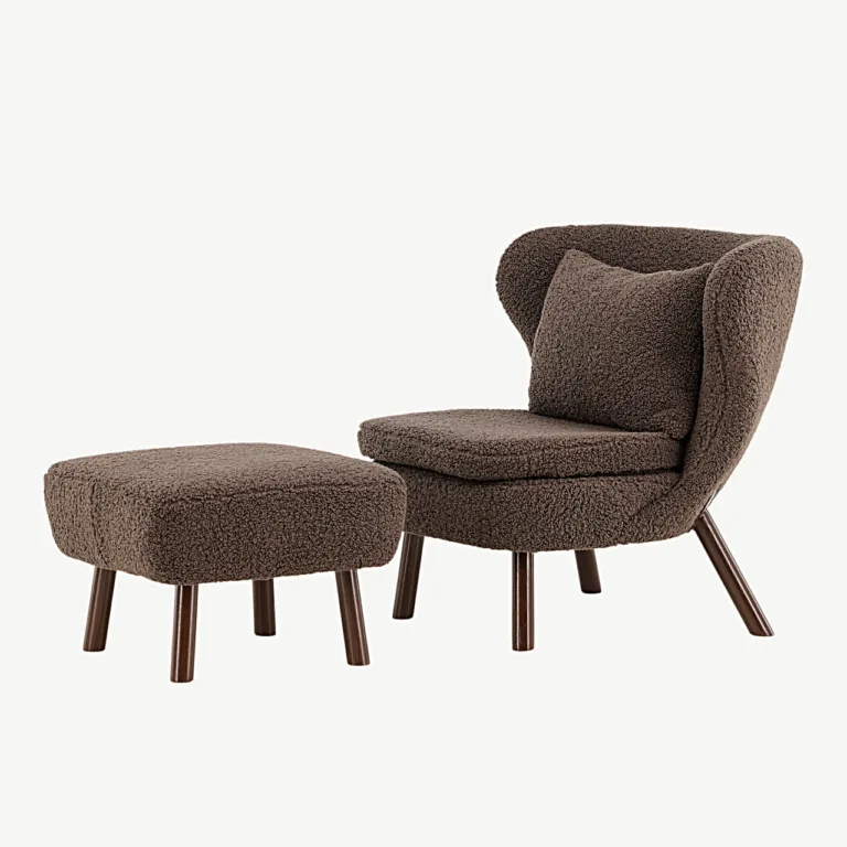 Ryxö pruunist bukleest tugitool tumbaga terasjalgadel - 47000-030
