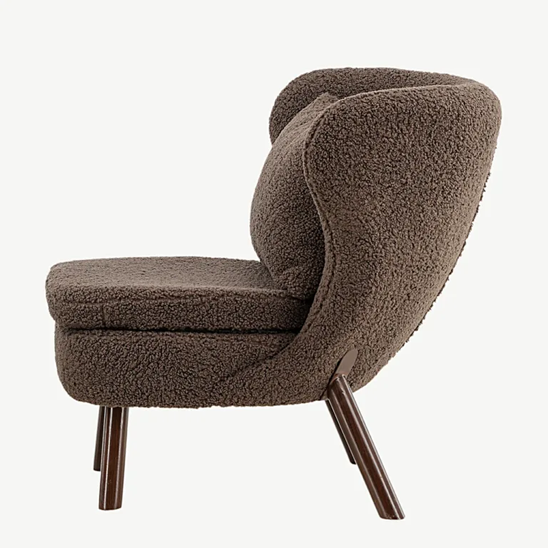 Ryxö pruunist bukleest tugitool tumbaga terasjalgadel - 47000-030