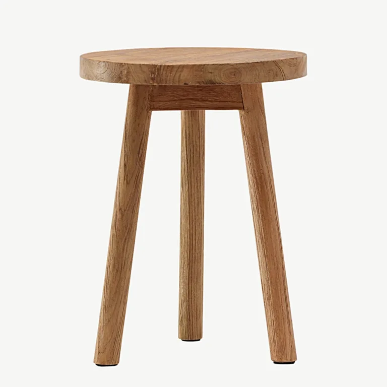 Tiigipuust taburet Bohuse (pruun, ø33 cm) - 49000-110