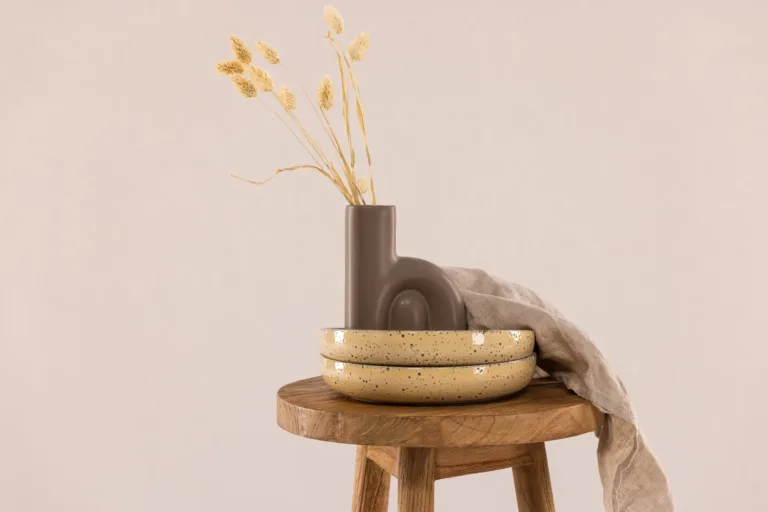 Tiigipuust taburet Bohuse (pruun, ø33 cm) - 49000-110