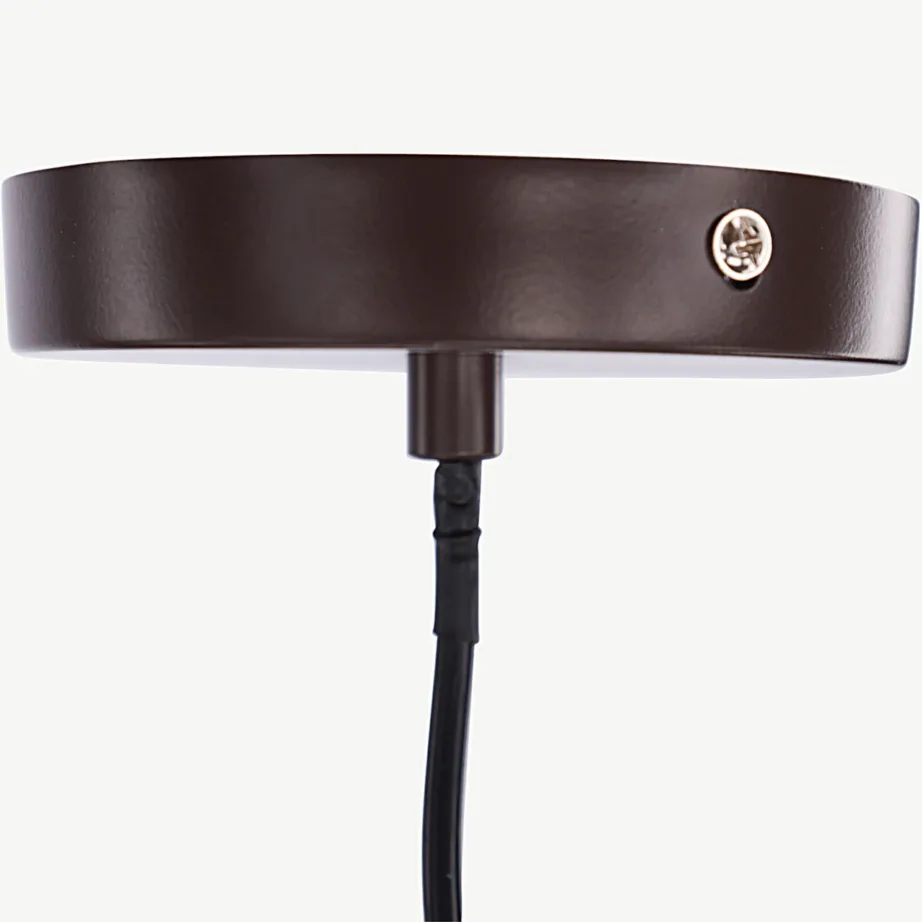 Sandared pruuni vaiguga rustikaalne rippvalgusti (Vind, Ø20 cm), 50064-003 – 3