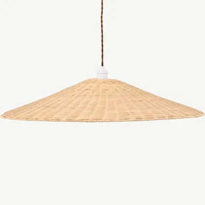 Herrestadi rotangist rippvalgusti, looduslik toon, ø80 cm - 50067-010