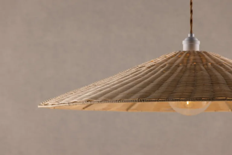 Herrestadi rotangist rippvalgusti, looduslik toon, ø80 cm - 50067-010