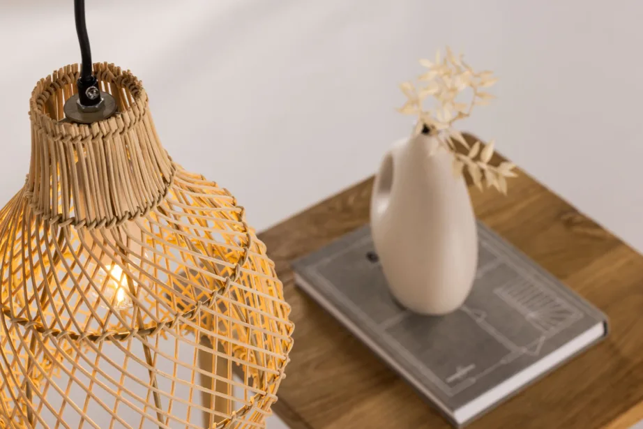 Varekil rotangist ripplamp, looduslik, Ø20 cm, 50069-110 – 6