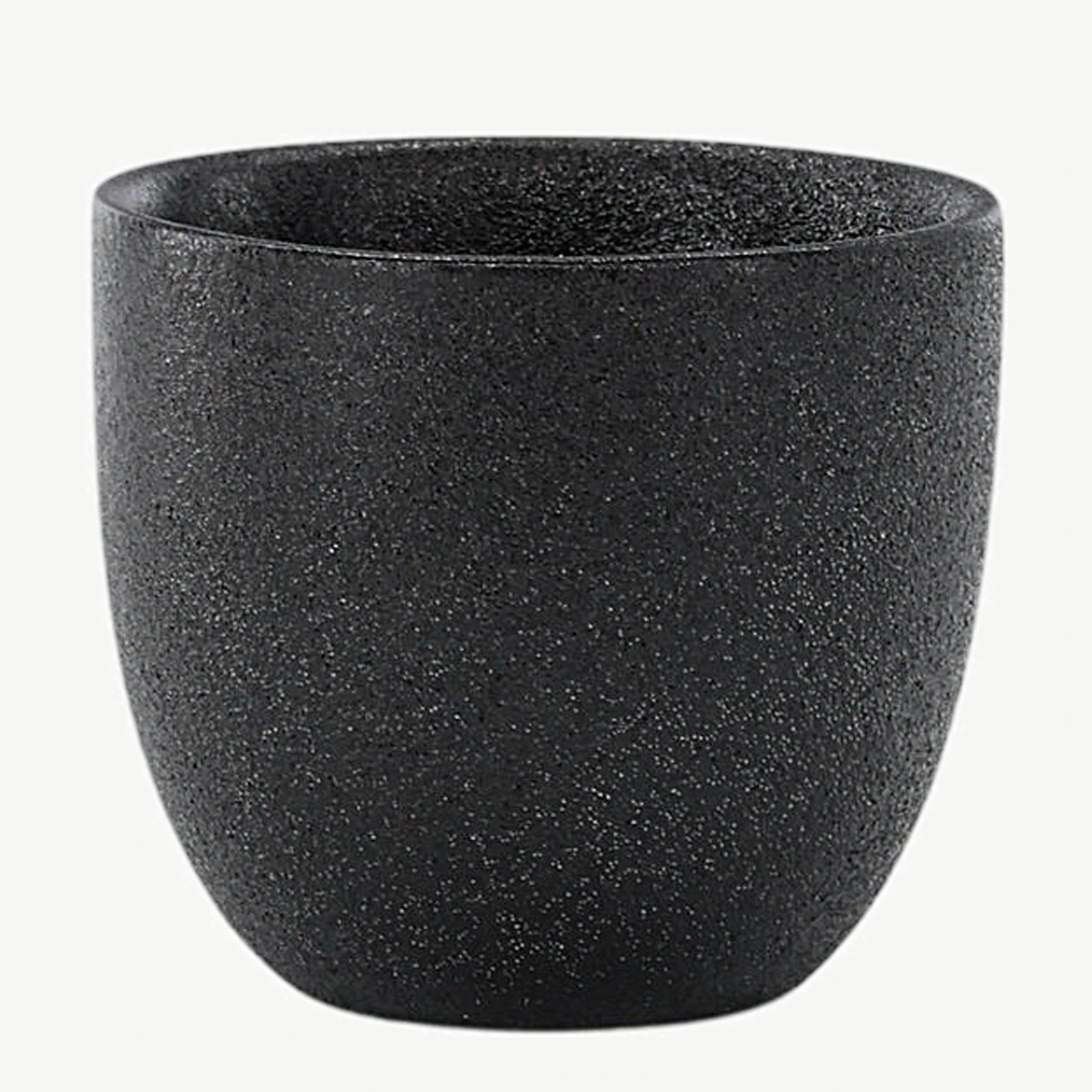 Must matt portselanist munatops Wabi Sabi (läbimõõt 5 cm) - 58193-100
