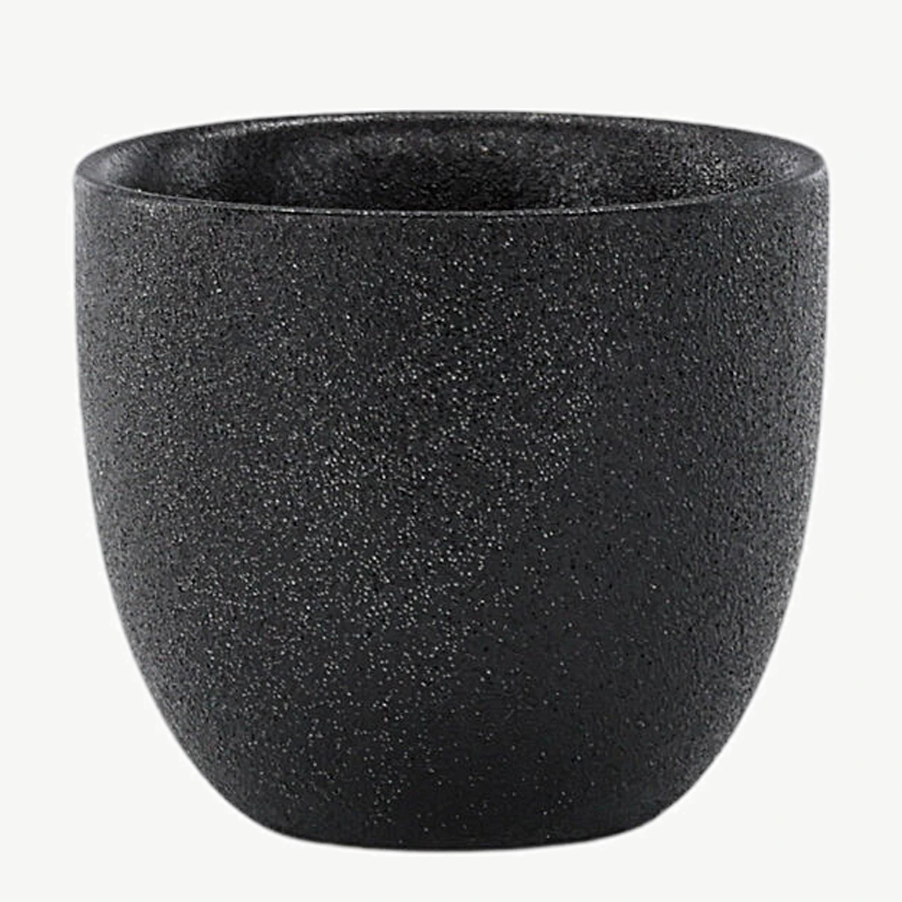 Must matt portselanist munatops Wabi Sabi (läbimõõt 5 cm) - 58193-100