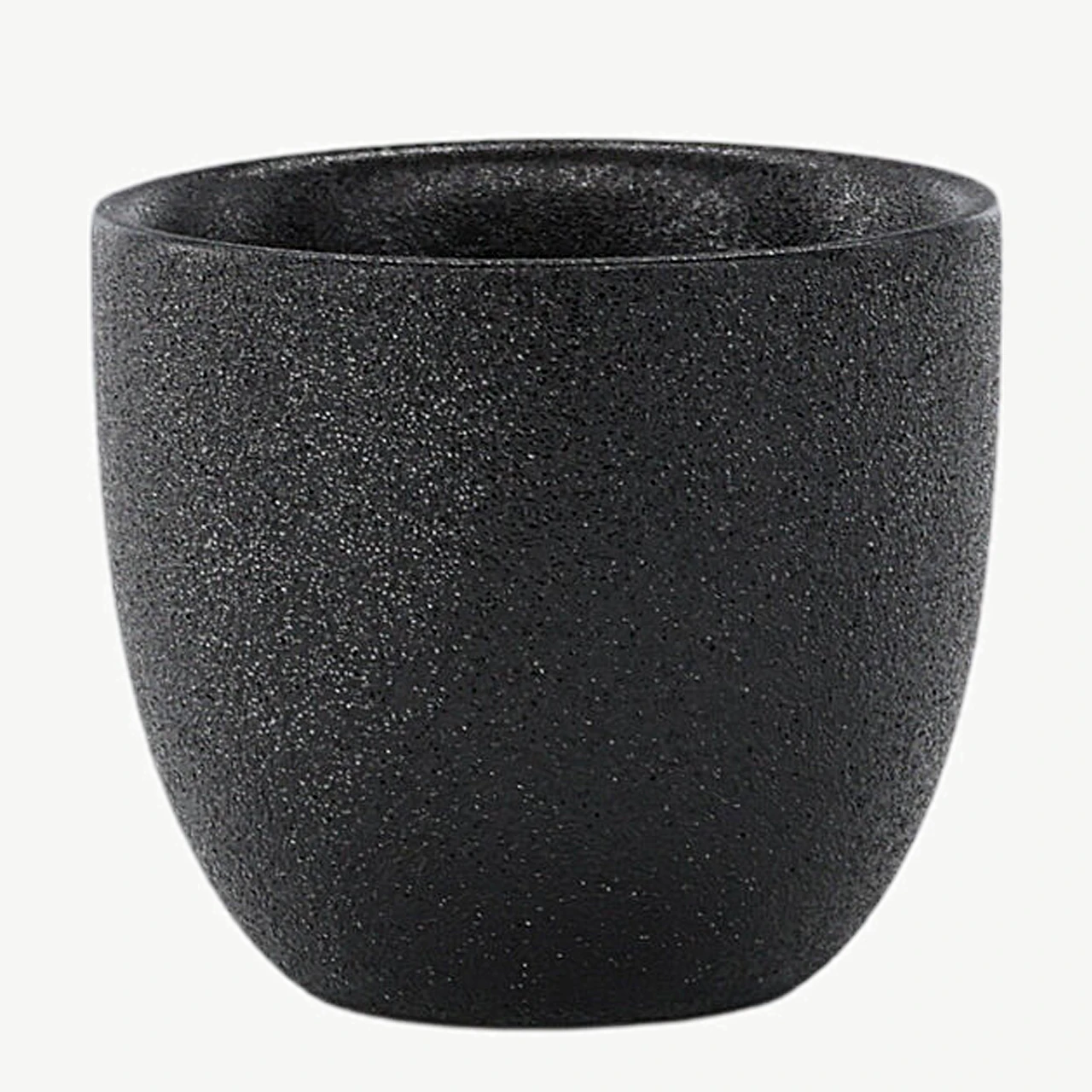 Must matt portselanist munatops Wabi Sabi (läbimõõt 5 cm) - 58193-100