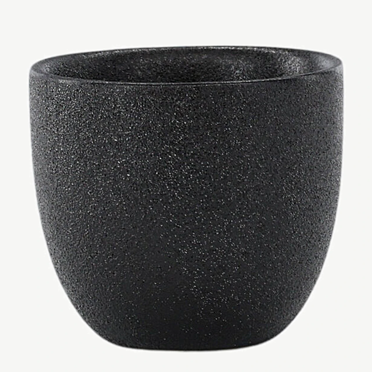 Must matt portselanist munatops Wabi Sabi (läbimõõt 5 cm) - 58193-100
